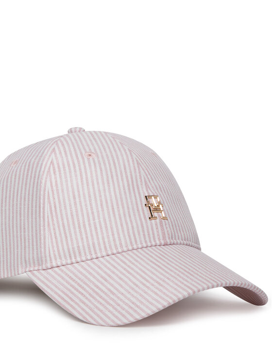Tommy Hilfiger Tommy Hilfiger Czapka z daszkiem Premiu Beach AW0AW17141 Różowy