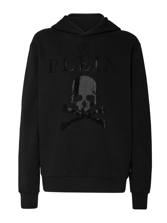 PHILIPP PLEIN PHILIPP PLEIN Bluza 771 Czarny Regular Fit