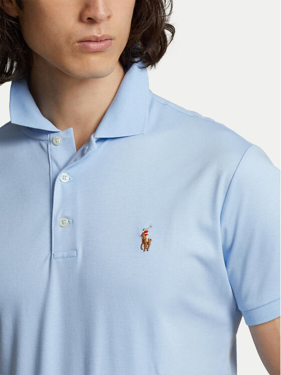 Polo Ralph Lauren Polo Ralph Lauren Polo särk 710713130005 Sinine Slim Fit