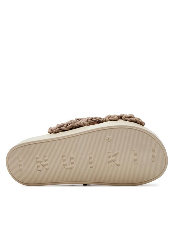 Inuikii Inuikii Ciabatte Woven 70104-105 Marrone