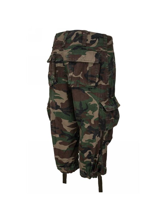 Brandit Brandit Szorty materiałowe 2013.10.XL Zielony Regular Fit