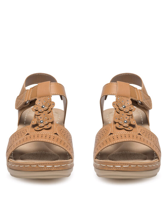 Clara Barson Clara Barson Sandały WYL0510-20 Brązowy