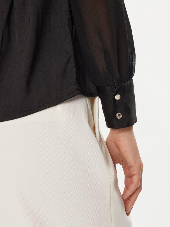 Morgan Morgan Bluză 241-OSERA Negru Regular Fit