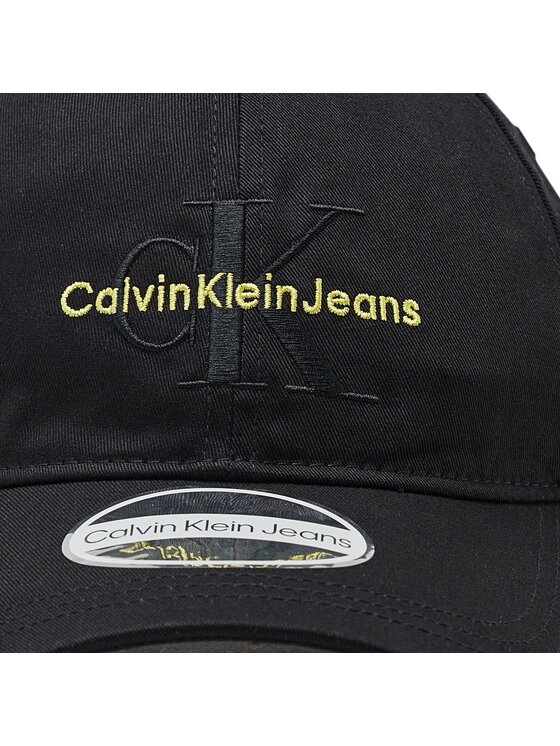 Calvin Klein Jeans Calvin Klein Jeans Czapka z daszkiem Monogram K60K606624 Czarny