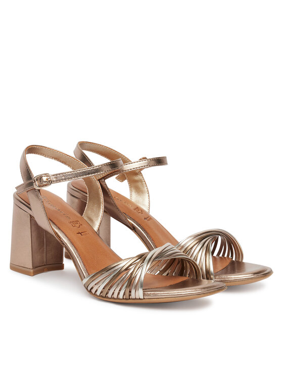 Tamaris Tamaris Sandály 1-28324-42 Zlatá
