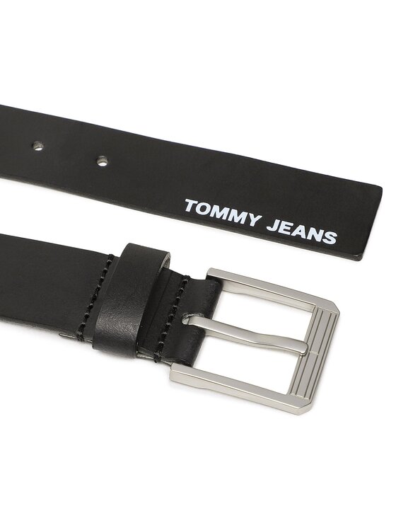 Tommy Jeans Herrengürtel 3.5 Finley AM0AM10904 Schwarz Tjm