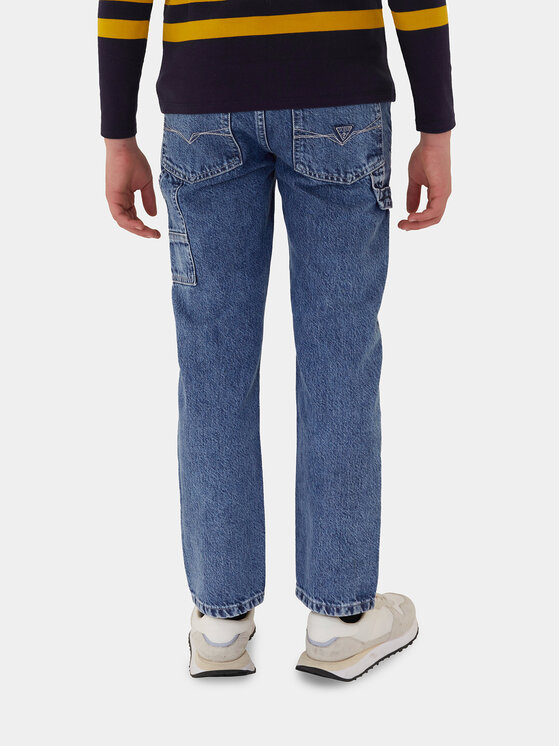 Guess Guess Дънки L4RA04 D45E0 Тъмносин Relaxed Fit