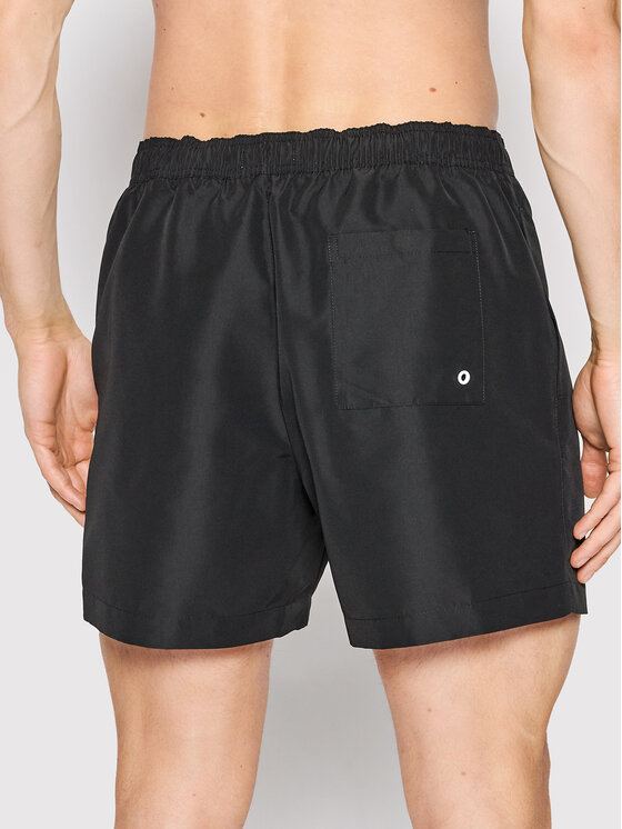 Calvin Klein Swimwear Calvin Klein Swimwear Plavecké šortky Medium KM0KM00739 Černá Regular Fit
