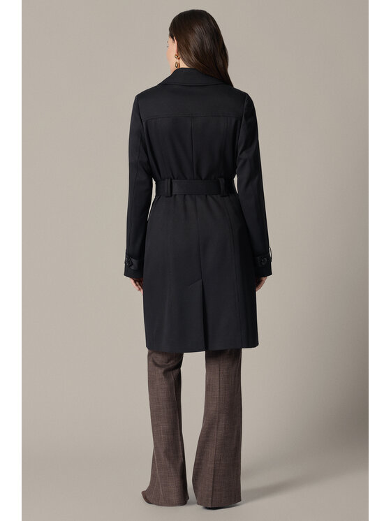 Lancerto Lancerto Trencz Concetta PC073126000010 Czarny Regular Fit