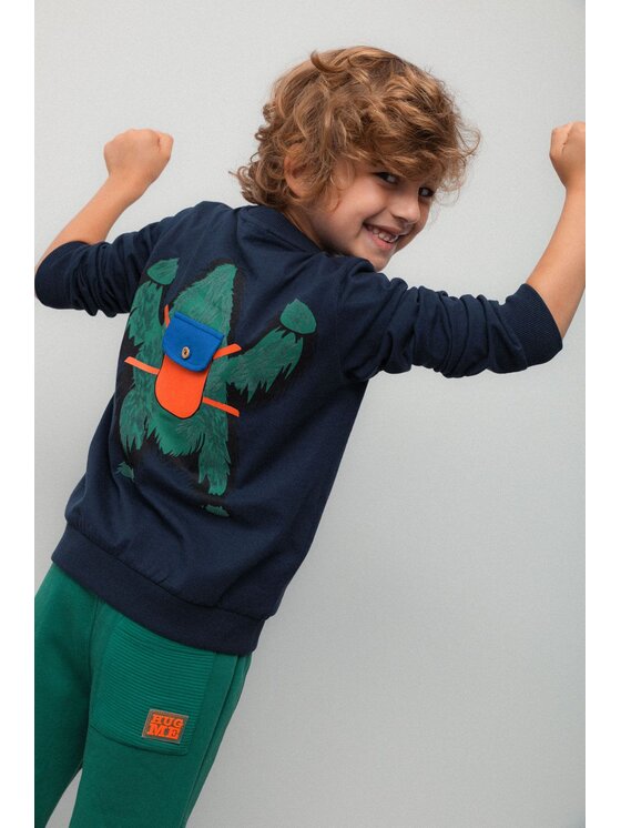 Coccodrillo Coccodrillo T-Shirt ZC5143102YBK-015 Granatowy Regular Fit