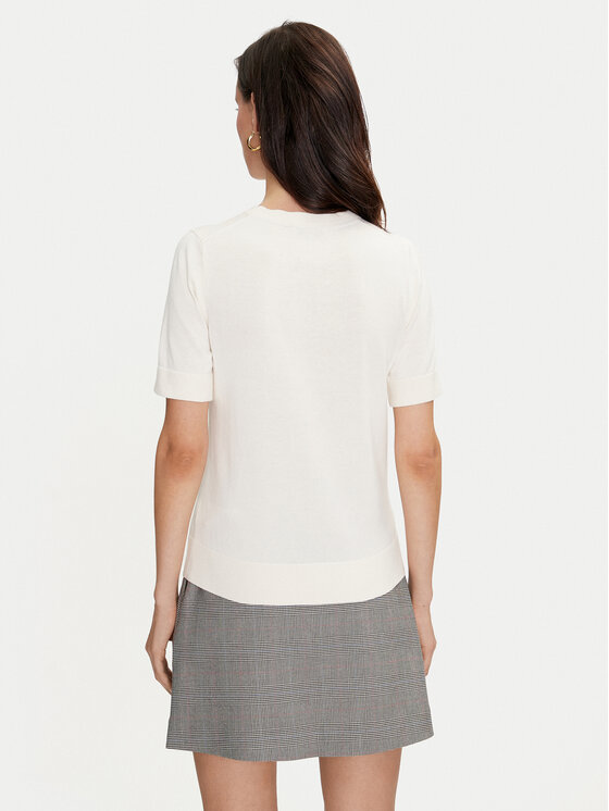 Tommy Hilfiger Tommy Hilfiger Džemper WW0WW38724 Écru Regular Fit