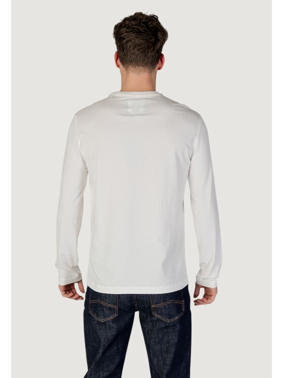 Armani Exchange Armani Exchange Longsleeve XM000364 AF12308 Bianco Shirt Fit