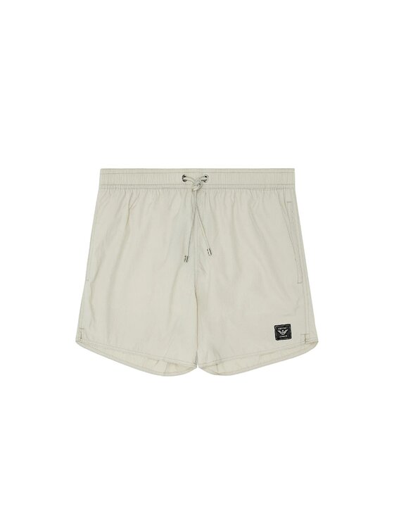 Emporio Armani Emporio Armani Costume da bagno costume - Emporio Armani - seersucker Black label Beige Regular Fit
