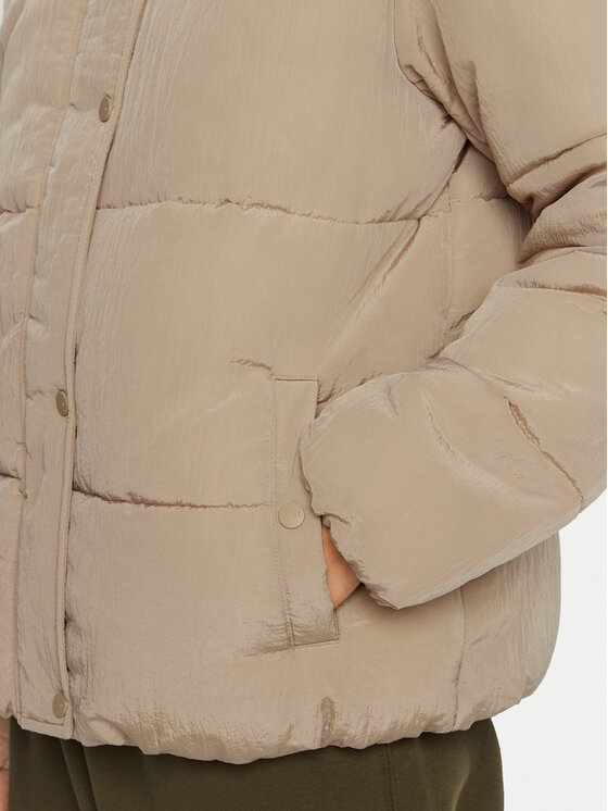 Champion Champion Μπουφάν πουπουλένιο 117574 Μπεζ Custom Fit