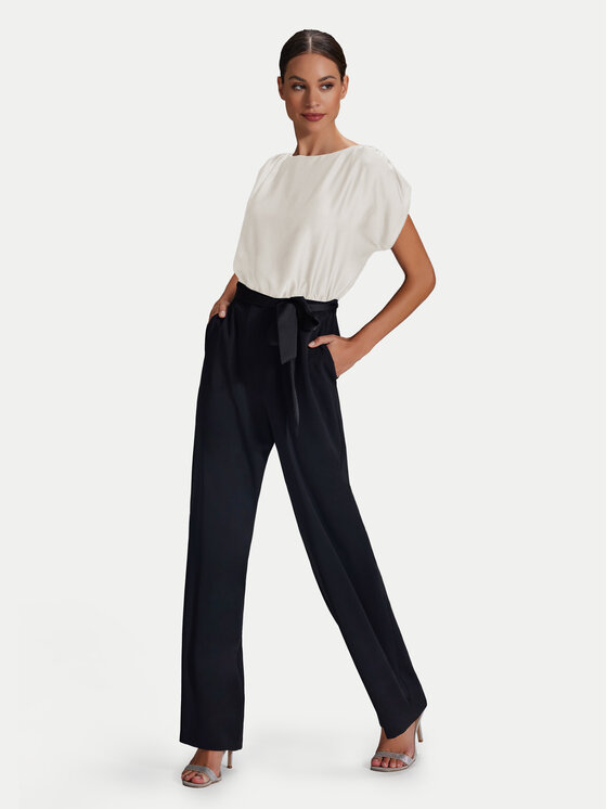 Swing Swing Salopetă 3AH00900 Negru Regular Fit
