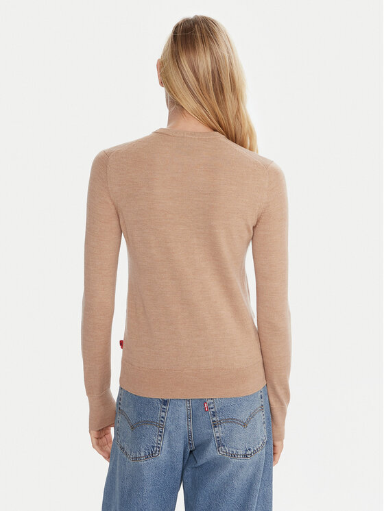 Robe di Kappa Robe di Kappa Pullover Emmy 64114YW Beige Regular Fit