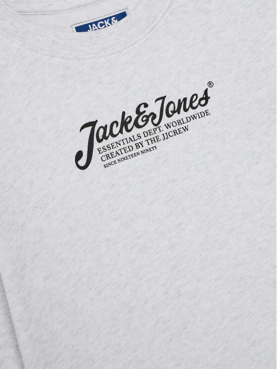 Jack&Jones Junior Jack&Jones Junior Majica dugih rukava Beau 12269849 Siva Regular Fit