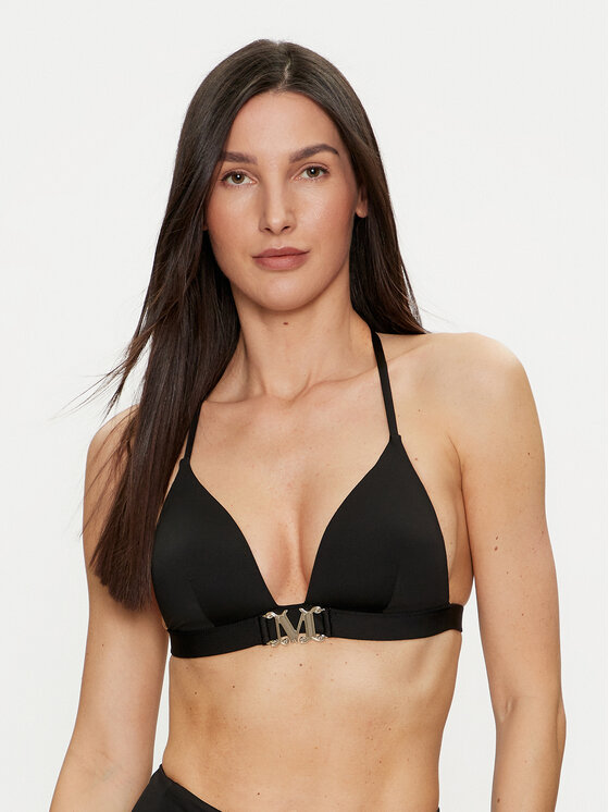 Max Mara Beachwear Max Mara Beachwear Bikini felső Astra 2416821109 Fekete