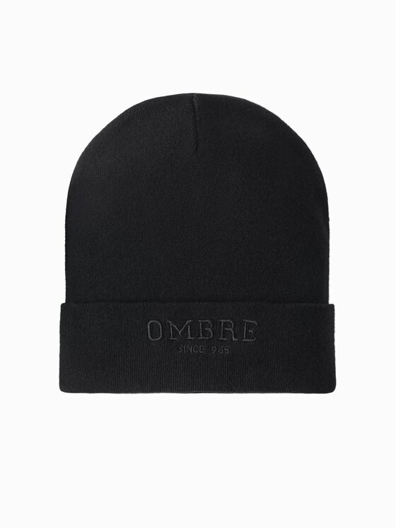 Ombre Ombre Czapka OM-ACWH-0120 Czarny