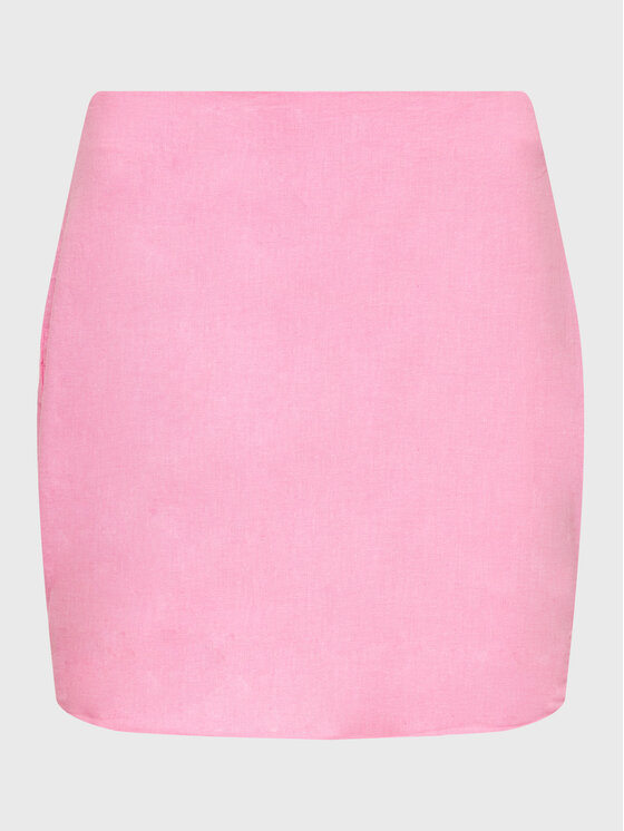 Gina Tricot Minigonna 19942 Rosa Regular Fit, taglia : L