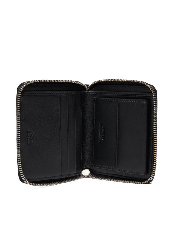 Guess Guess Portafoglio grande da uomo SMMASL LEA02 Nero