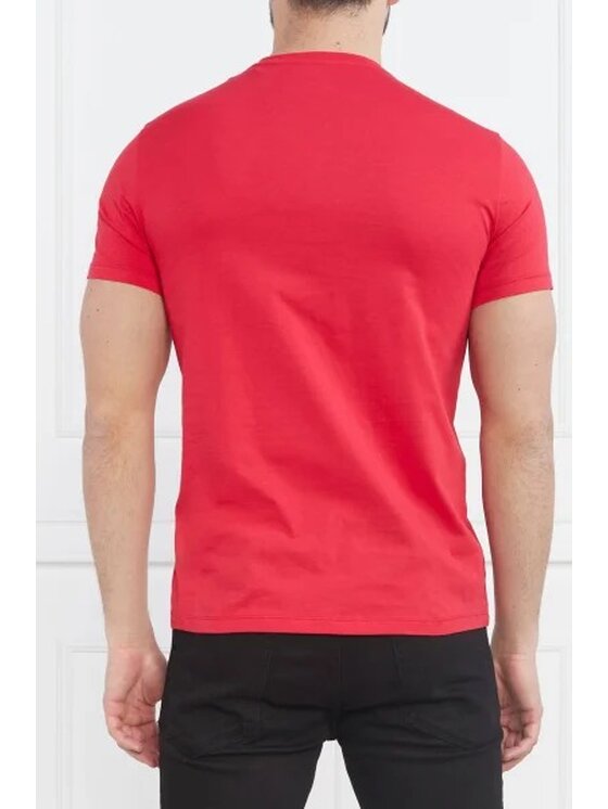 Armani Exchange Armani Exchange T-Shirt 3RZTFF ZJH4Z 14AQ Červená Regular Fit