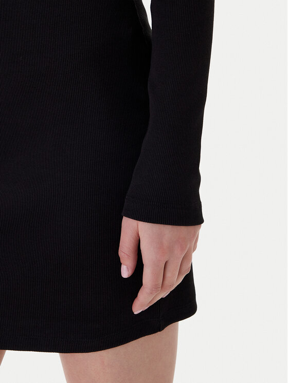 Calvin Klein Jeans Calvin Klein Jeans Повсякденна сукня LV047E204G Чорний Slim Fit