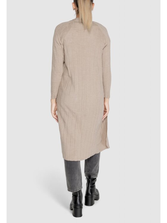 ONLY ONLY Cardigan ONLTESS LS LONG OPEN CARDIGAN KNT Beige Long Fit