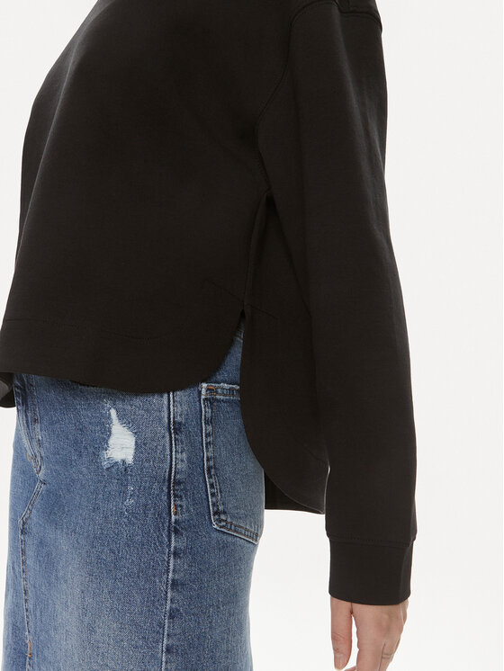 Sisley Sisley Μπλούζα 3YL9L200O Μαύρο Regular Fit