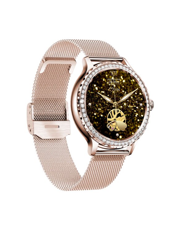 Rubicon Rubicon Smartwatch SMARUB274 Różowe złoto