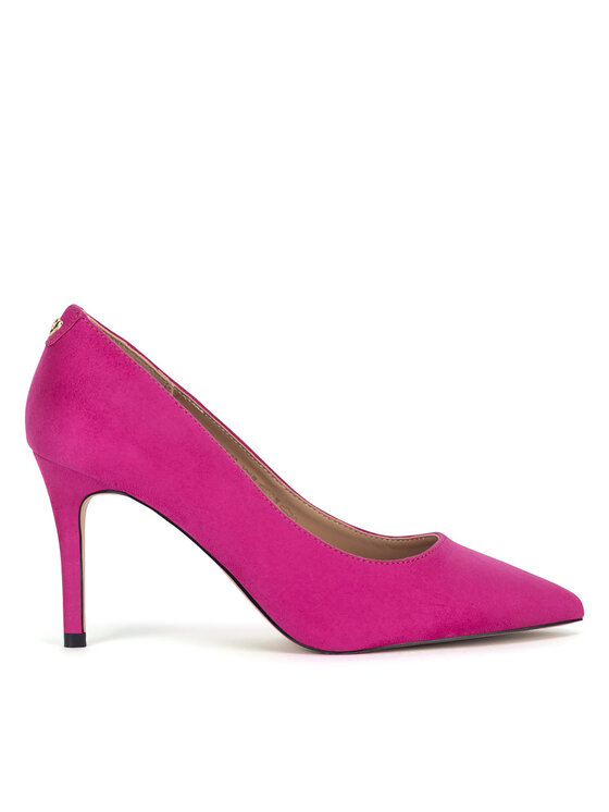 Pantofi cu toc subțire DeeZee WYL3660-7 Roz