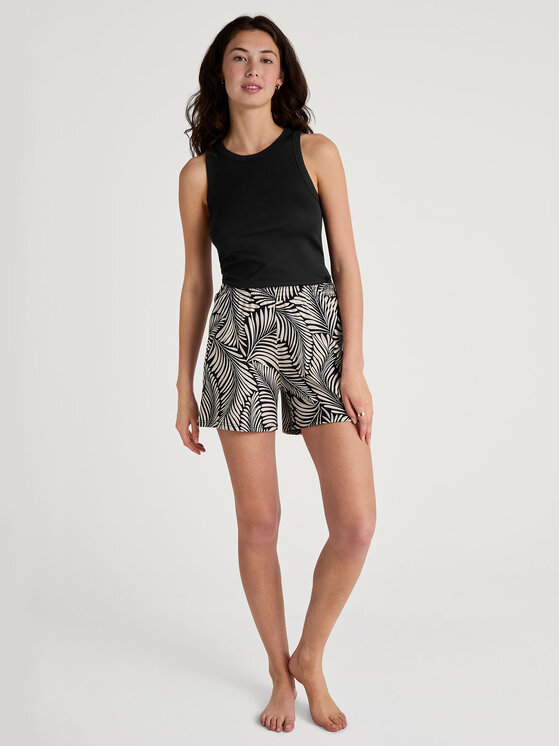 Calida Calida Szorty materiałowe 26257 Beżowy Regular Fit