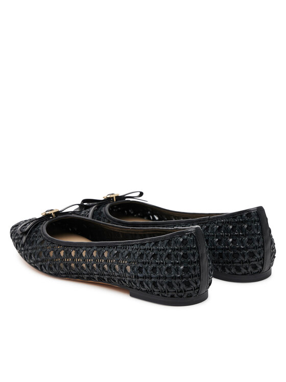 TWINSET TWINSET Baleriny 251TGT030 Czarny