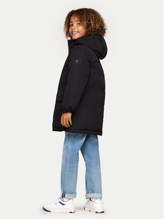 Tommy Hilfiger Tommy Hilfiger Zimné bundy KS0KS00605 Čierna Regular Fit