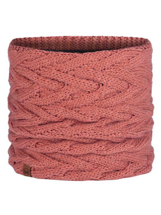 Buff Buff Scaldacollo Buff Caryn Knitted Fleece Neckwarmer Rosso