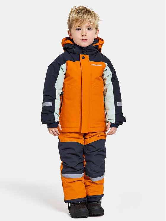 Didriksons Didriksons Zimska jakna Neptun 505472 Narančasta Regular Fit