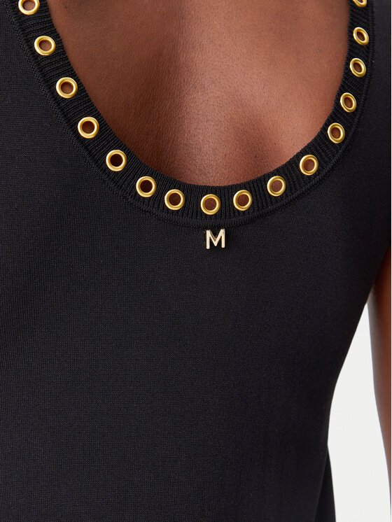 Lola Casademunt by Maite Lola Casademunt by Maite Φόρεμα υφασμάτινο MS2516034 Μαύρο Regular Fit