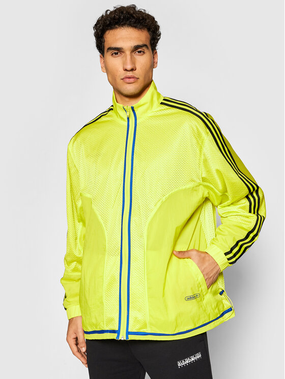 adidas adidas Kevad-sügis jope Reverse Track GN3818 Kollane Regular Fit