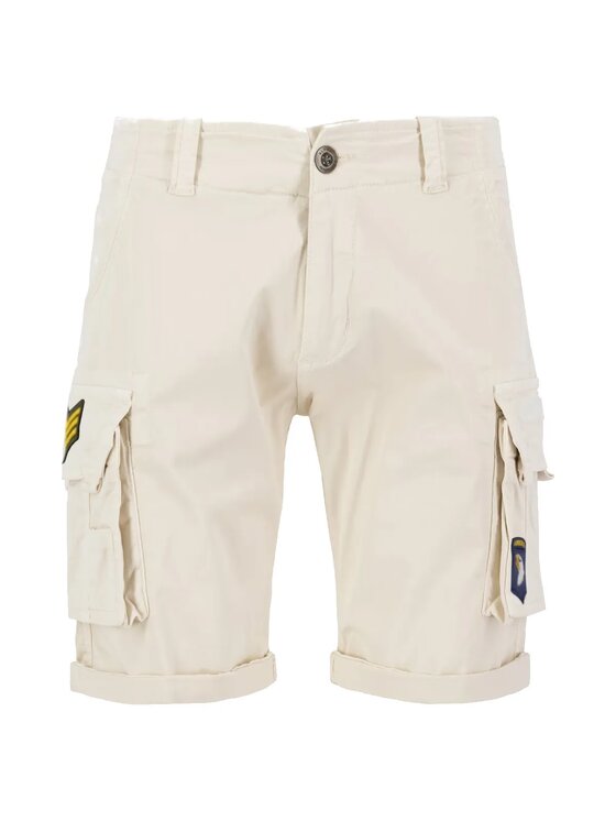 Alpha Industries Alpha Industries Szorty materiałowe AI.186209-300 Beżowy Slim Fit