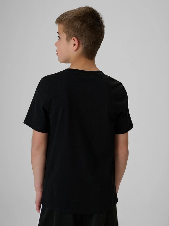 4F 4F T-Shirt 4FJRAW26TTSHM4347-20S Czarny Regular Fit