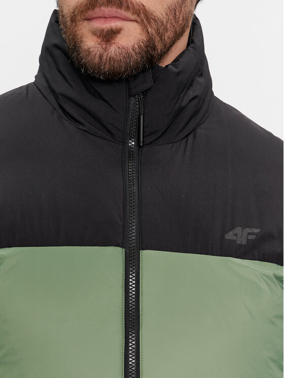 4F 4F Зимно яке 4FWAW23TDJAM348 Каки Regular Fit