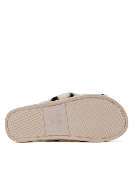 DeeZee DeeZee Kapcie WFA3204-2 Beżowy