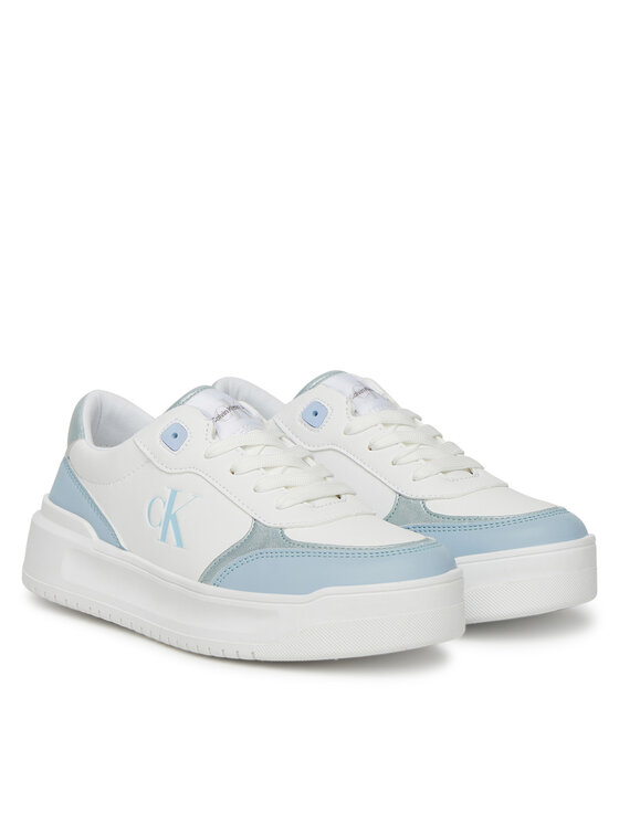Calvin Klein Jeans Calvin Klein Jeans Sneakersy Low Cut Lace-Up V3A9-82020-1355 Biały