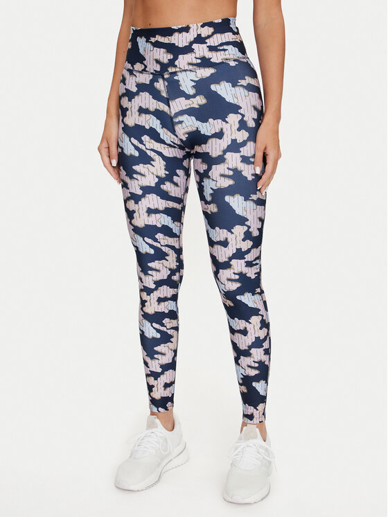 Reebok Reebok Leggings Train Como Tight 100076266 Sötétkék Slim Fit