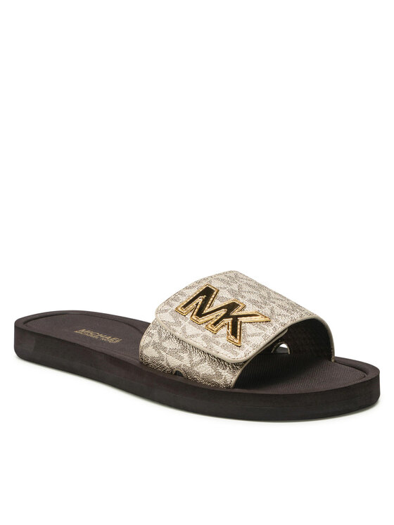 MICHAEL Michael Kors MICHAEL Michael Kors Шльопанці Mk Slide 40R2MKFA4B Золотий