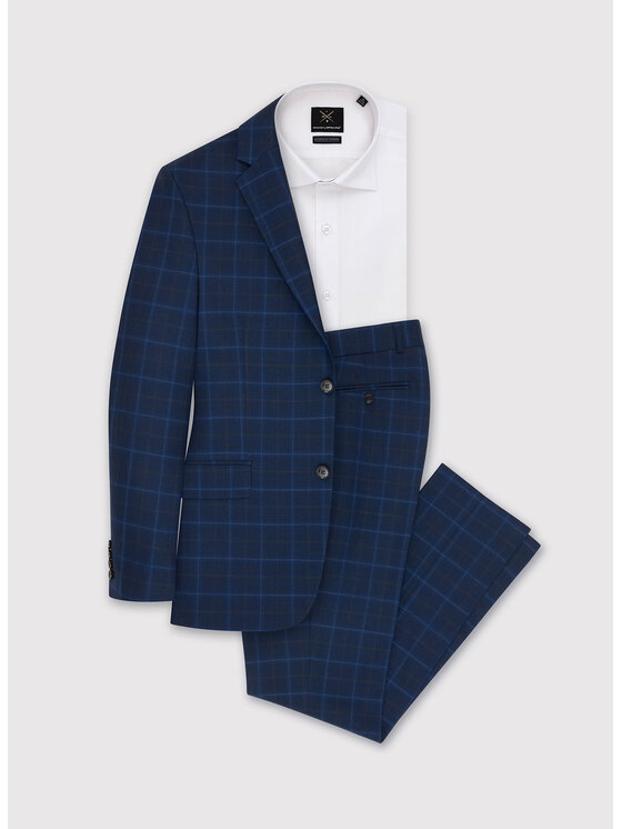 Pako Lorente Pako Lorente Marynarka P23SP-3G-019 Granatowy Slim Fit