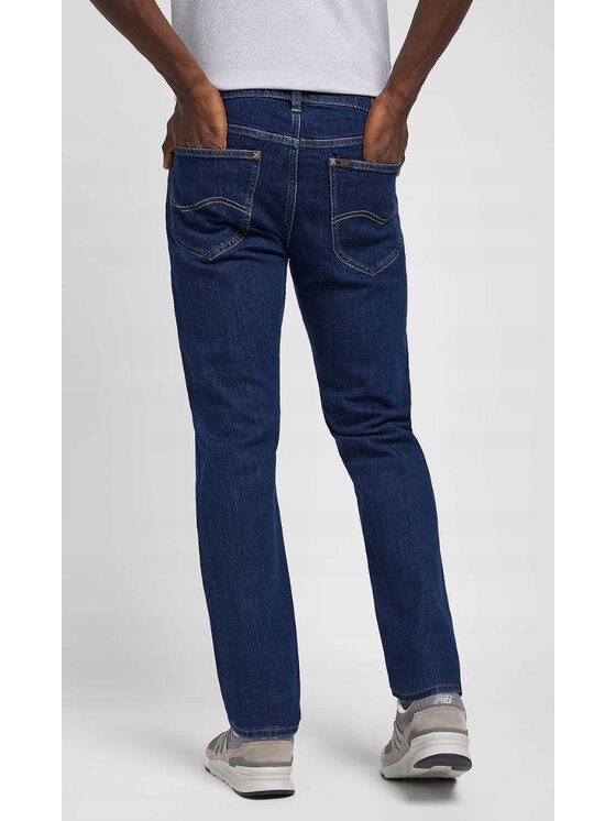 Lee Lee Jeansy Daren Zip Fly Niebieski Regular Fit