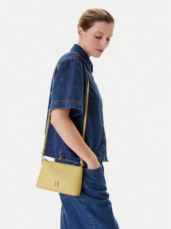 Furla Furla Дамска чанта Diamante WE00615 AX0733 3684S Жълт
