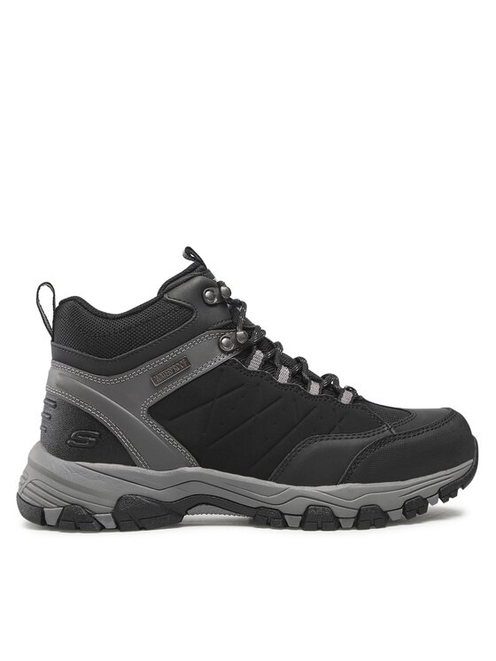 skechers chaussures de trekking telago 66283/blk noir
