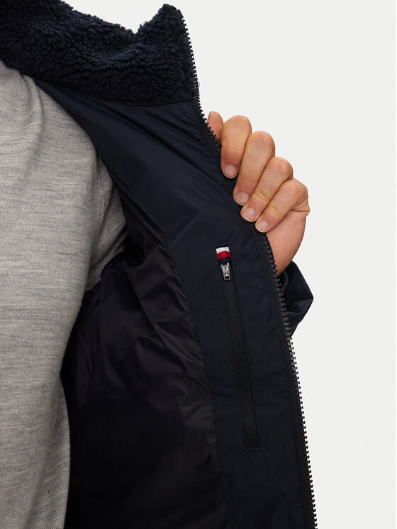Tommy Hilfiger Tommy Hilfiger Μπουφάν χειμωνιάτικο Rockie MW0MW37125 Σκούρο μπλε Regular Fit